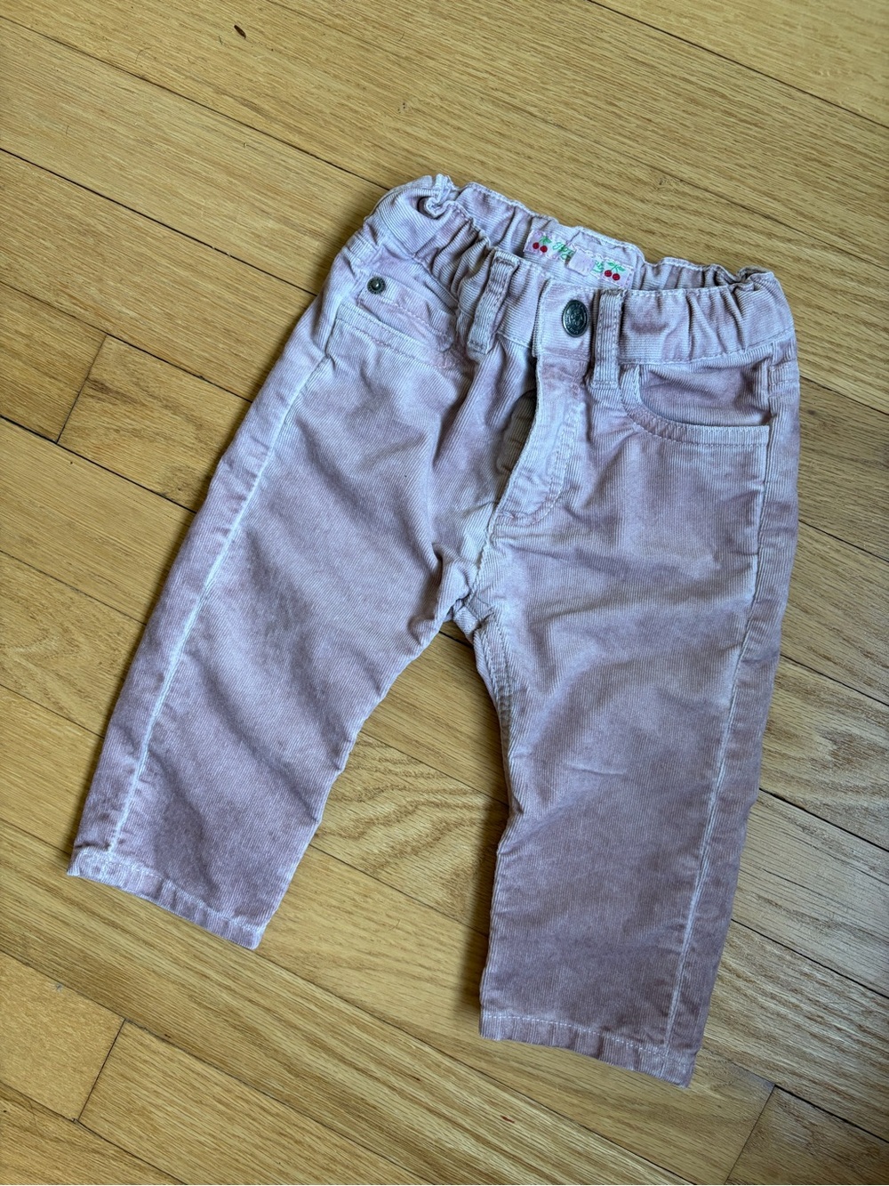 Bonpoint Dusty Pink Corduroy Kids Pants